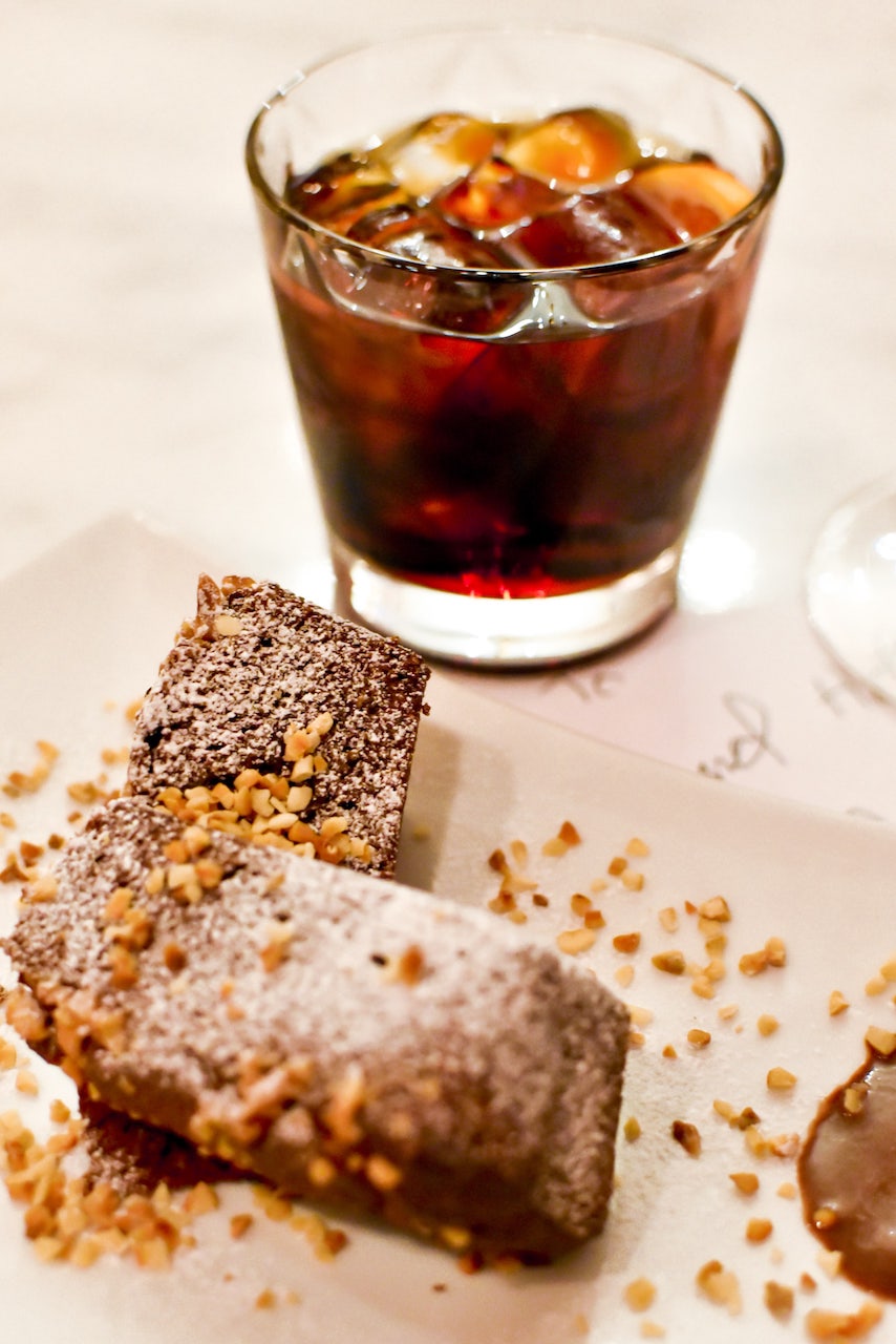 La torta 'Camillo' ai fichi e gianduia di Carlo e Camillo bistrot