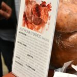 Ventricina nello stomaco: lardo e carne di suino, sale di Cervia, erbe aromatiche, Fracassa salumi, Taste 2018
