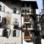 Case Monauni e Bazzani, all'imbocco del quartiere più antico della vecchia Trento