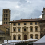 Palazzo di Fraternita con la pioggia, Arezzo