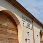 La cantina di vinificazione del Domaine Filhea a Hyères