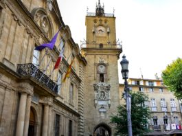 Place de l'Hôtel de Ville ad Aix-en-Provence