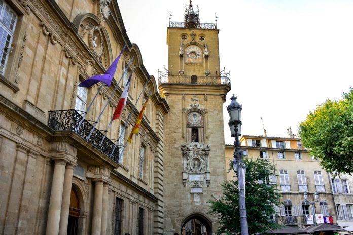 Place de l'Hôtel de Ville ad Aix-en-Provence