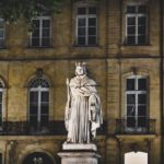 Statua di Re Renato in Cours Mirabeau ad Aix-en-Provence
