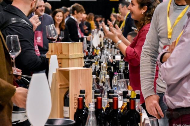 L'area dedicata ai vini a cura di Ais Toscana a Food & Wine in Progress 2018