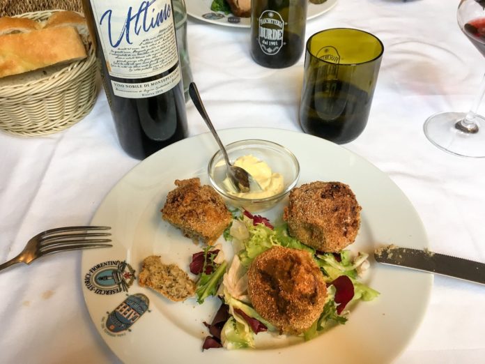 Le polpette della Trattoria Da Burde