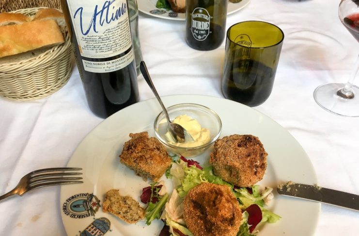 Le polpette della Trattoria Da Burde