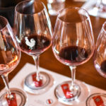 Degustazione dei vini dell'azienda Rocca di Montegrossi