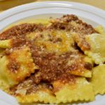 Festa di Santa Cristina Papiano, Tortelli di patate sugo