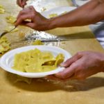 Porzione Tortelli, Festa di Santa Cristina Papiano