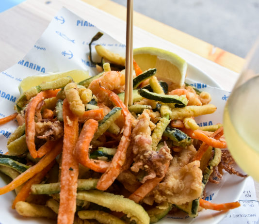 Frittura di Pesce, Piadamarina, porto di Pesaro